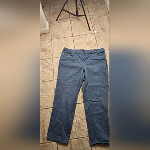 Gloria Vanderbilt Men's Slate Blue Chinos